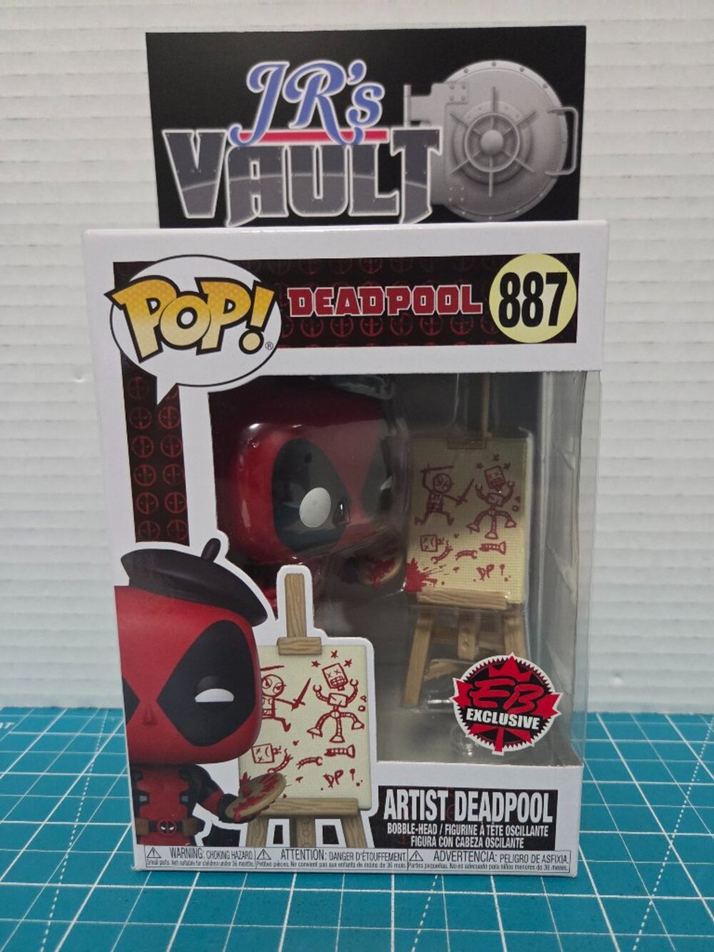 Funko POP Marvel Comics Artist Deadpool 887 Vinyl Figure